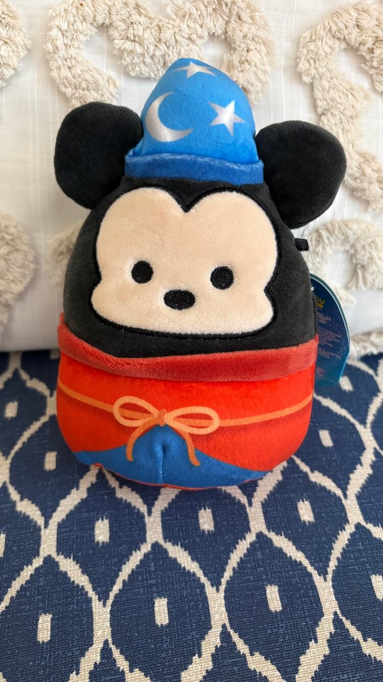 NEW Squishmallows Disney Sorcerer Mickey Mouse 5" Plush